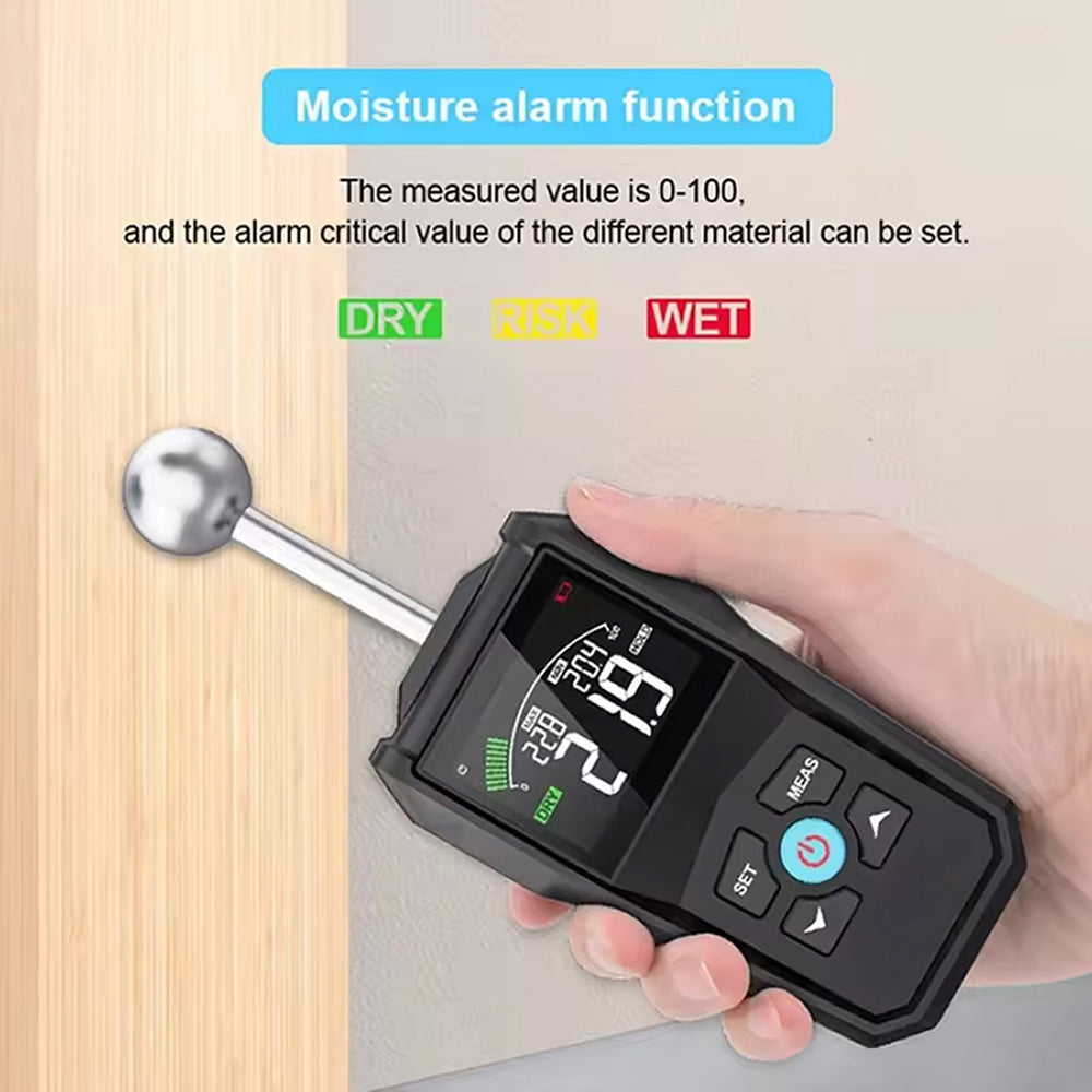 MoisiKox Moisture Meter Non-Destructive 20-40mm Spherical Probe Tester