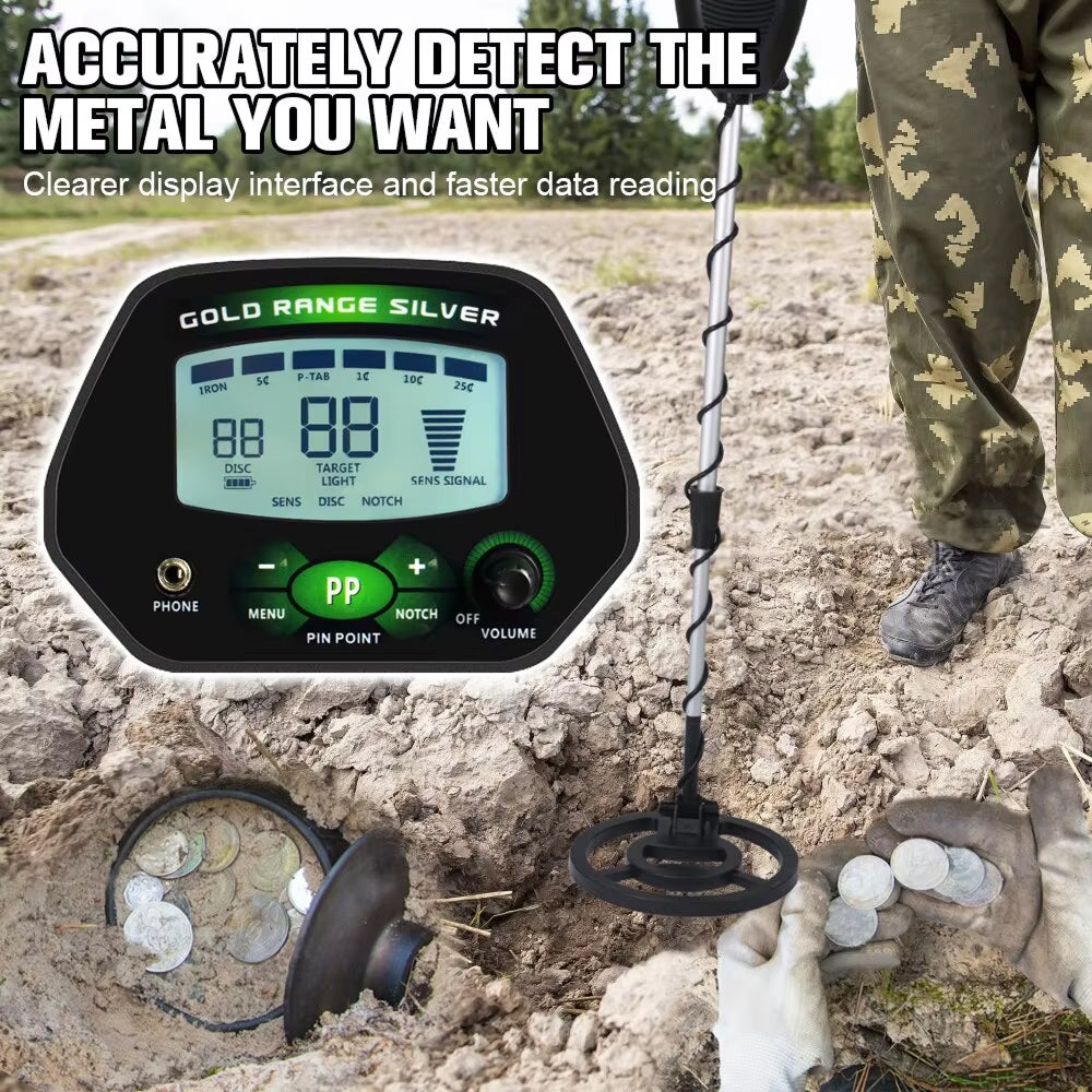 TreziPal Metal Detector for Adults & Kids, Waterproof 8.5
