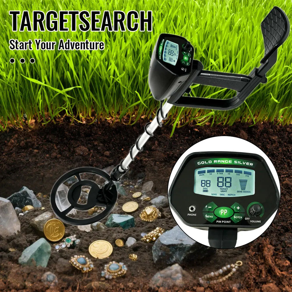 TreziPal Metal Detector for Adults & Kids, Waterproof 8.5