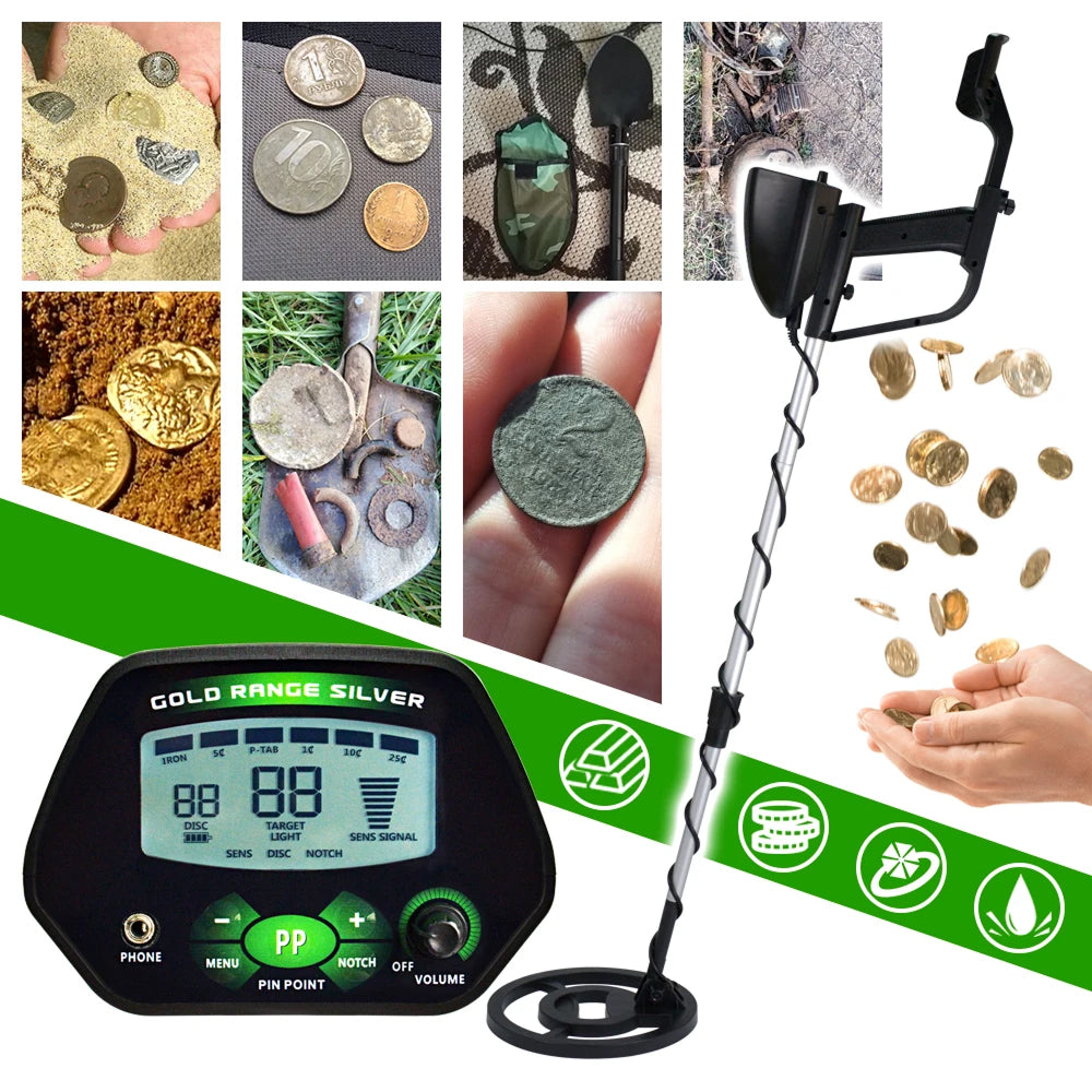 TreziPal Metal Detector for Adults & Kids, Waterproof 8.5