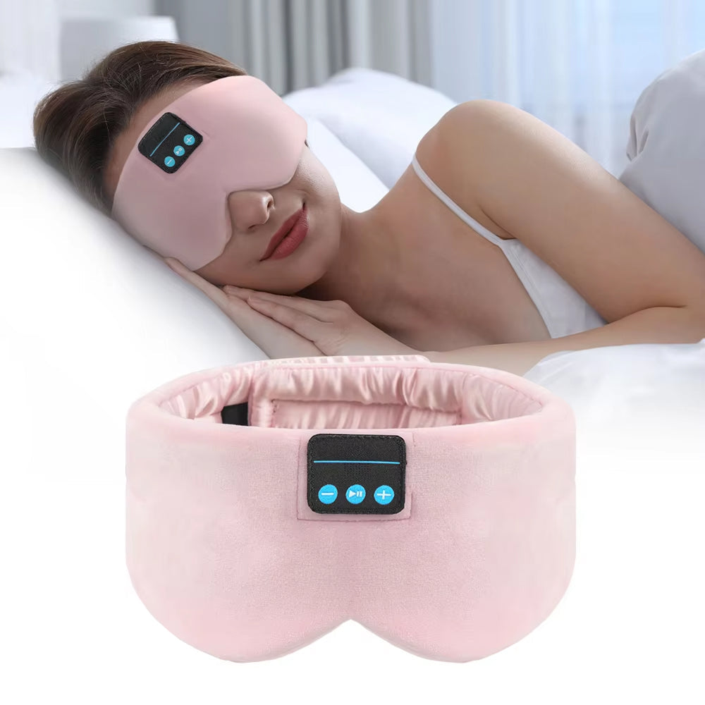 ZendBeatx Sleep Mask with Bluetooth 5.3 Headphones, 100% Blackout Mulberry Silk Eye Mask