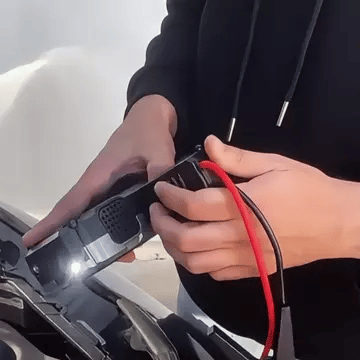 StartZapo V2 7000A Jump Starter with 150 PSI Air Compressor and 26,800mAh Battery