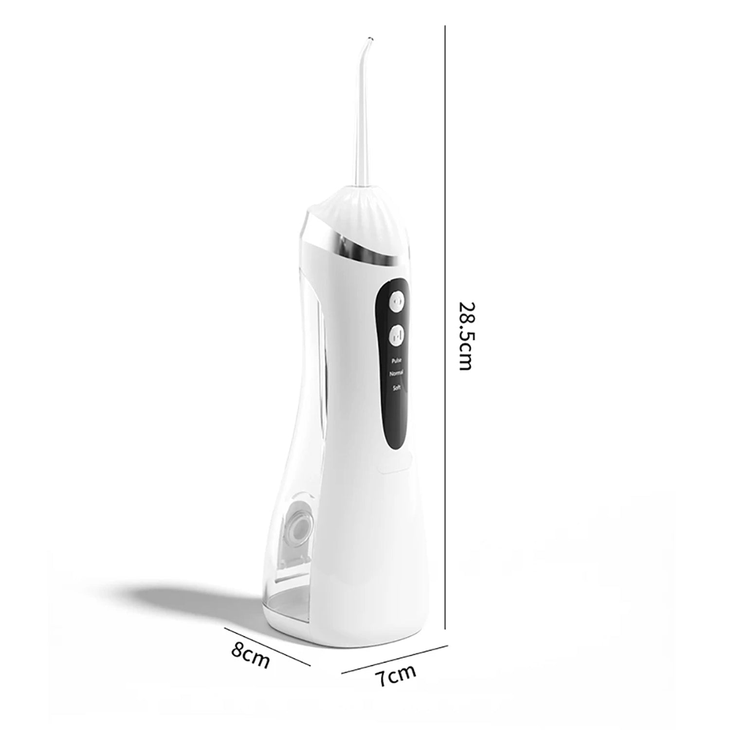 FloziWash Handheld Water Flosser 1600 Pulses 200ml Portable Oral Irrigator