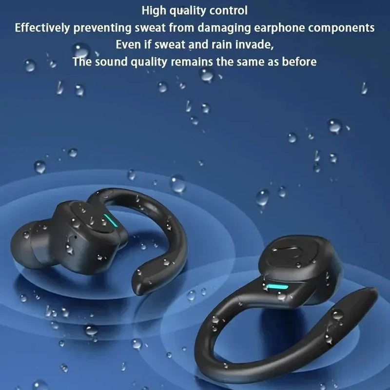 EariMixi Running Earbuds Bluetooth 5.1 Active Noise Cancelling IPX-Waterproof Sport Hooks