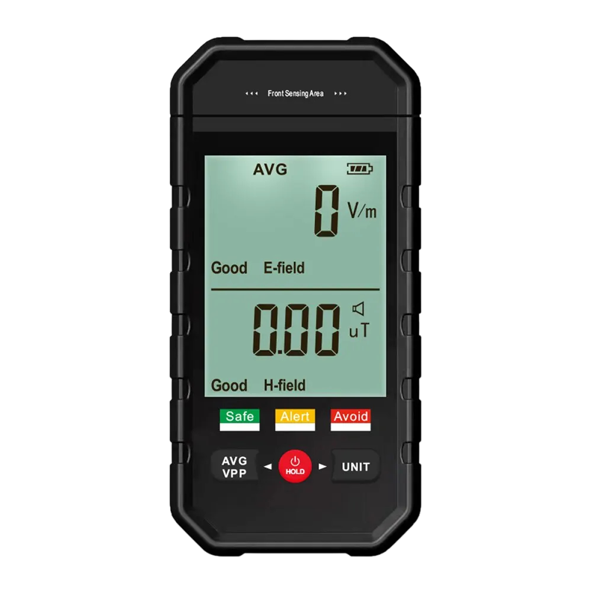 EmixKiv EMF Meter 5G/WiFi Radiation Detector with 3-inch LCD and Dual-Field Alarm