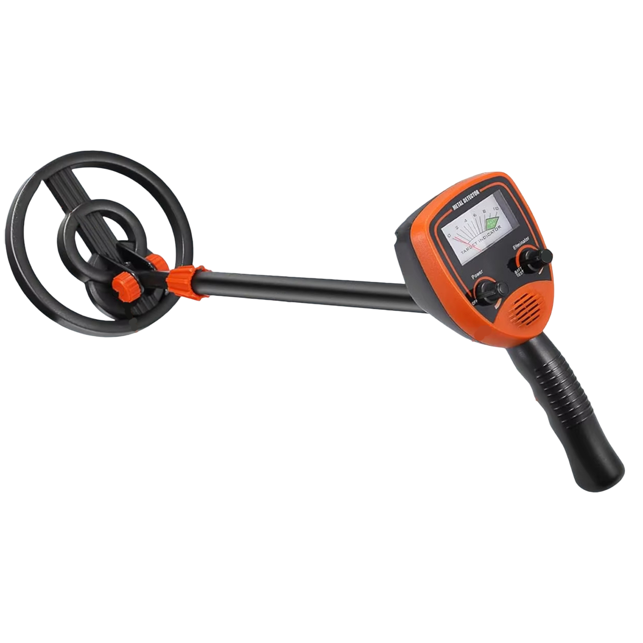 Findytrex Metal Detector for Kids IP68 Waterproof Coil with LCD Display, Adjustable Stem and 2 Detection Modes