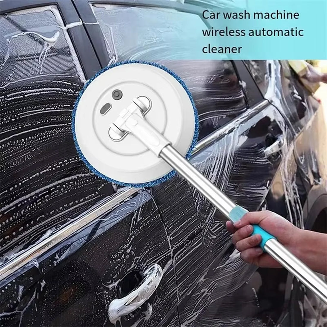FlasiWipe Wireless Electric Mop 2-in-1 Wet Dry Cordless Floor Window Cleaner