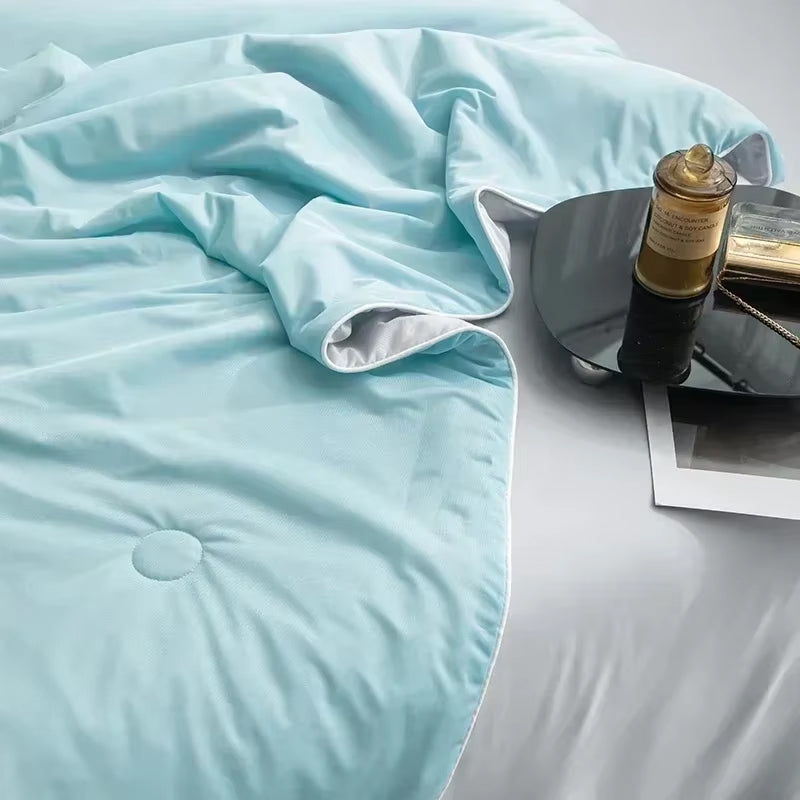 FrosFiber Cooling Blanket Instant Cold-to-Touch Fabric Ice Oxygen Technology OEKO-TEX Certified