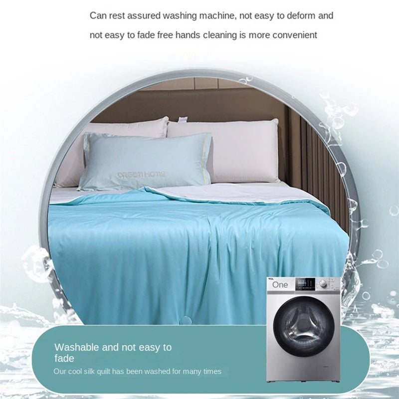 FrosFiber Cooling Blanket Instant Cold-to-Touch Fabric Ice Oxygen Technology OEKO-TEX Certified