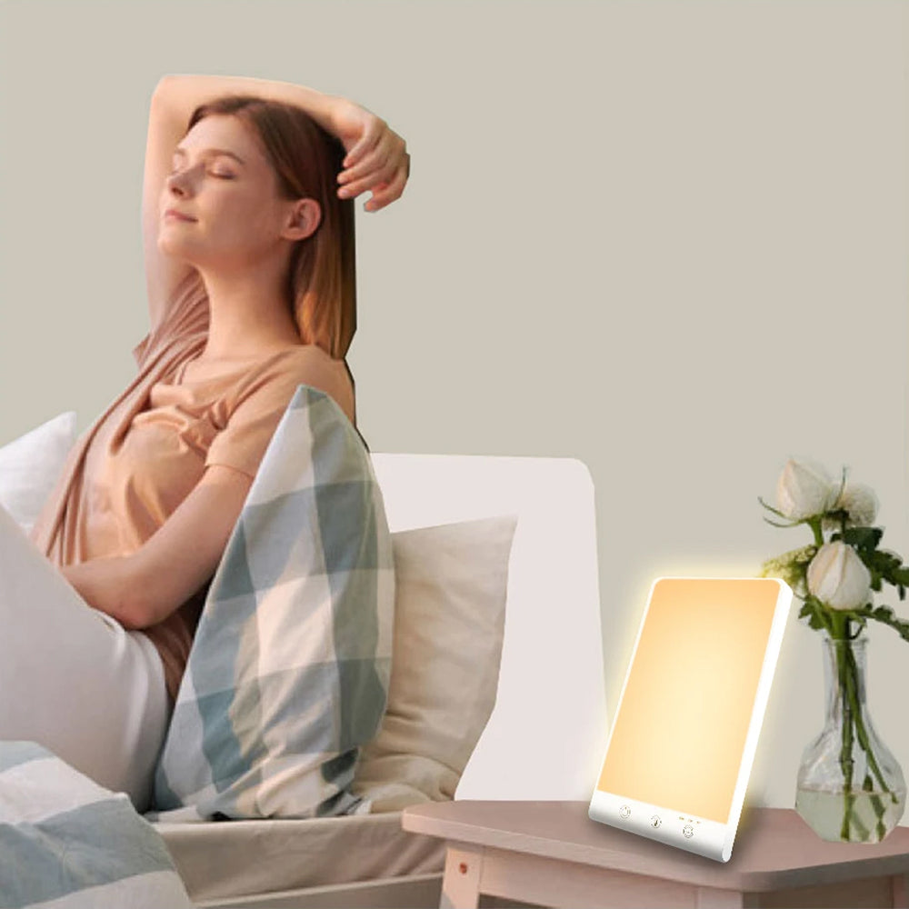 GloweMira SAD Lamp 10,000 Lux Therapy Light, Dual Color Temperature 3200K/5500K