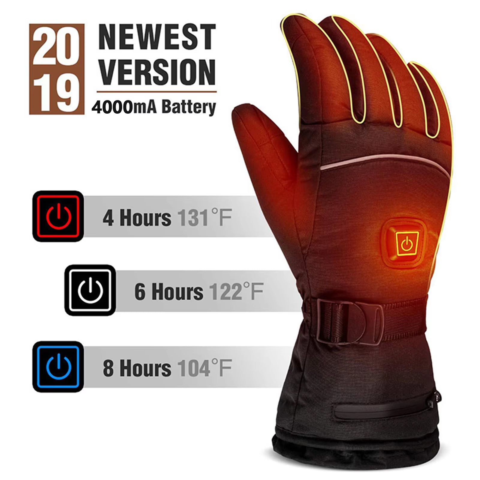 HeatGlaux Heated Gloves