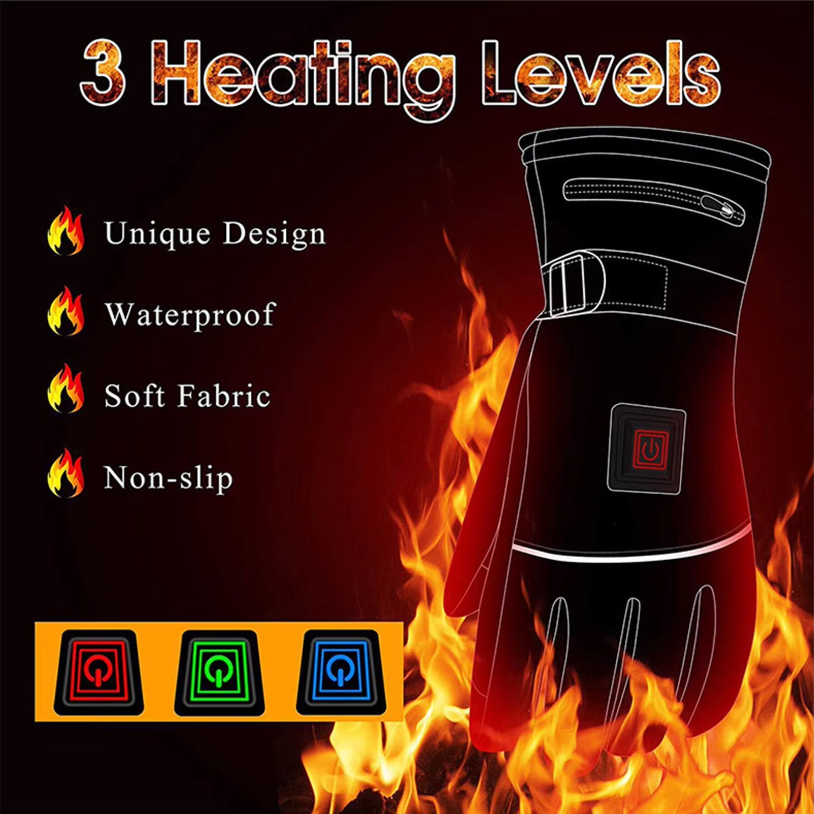 HeatGlaux Heated Gloves