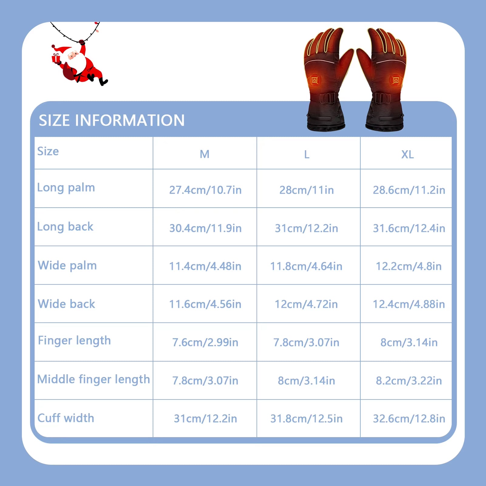 HeatGlaux Heated Gloves