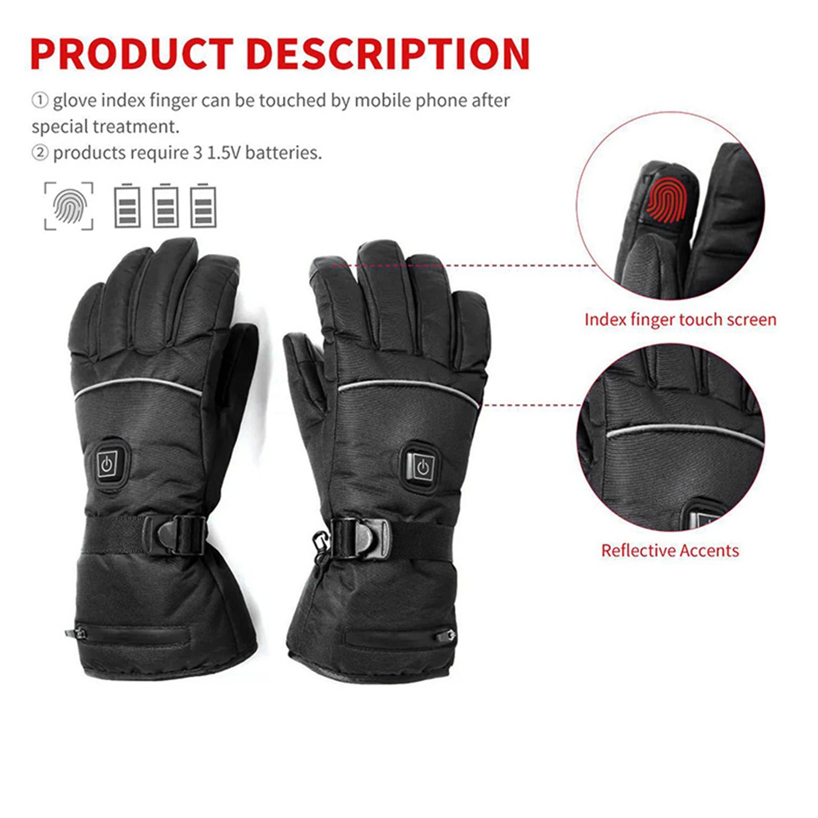 HeatGlaux Heated Gloves