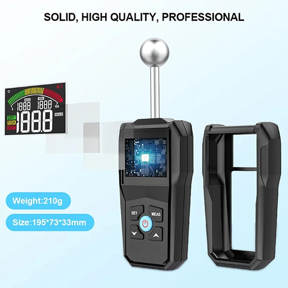 MoisiKox Moisture Meter Non-Destructive 20-40mm Spherical Probe Tester