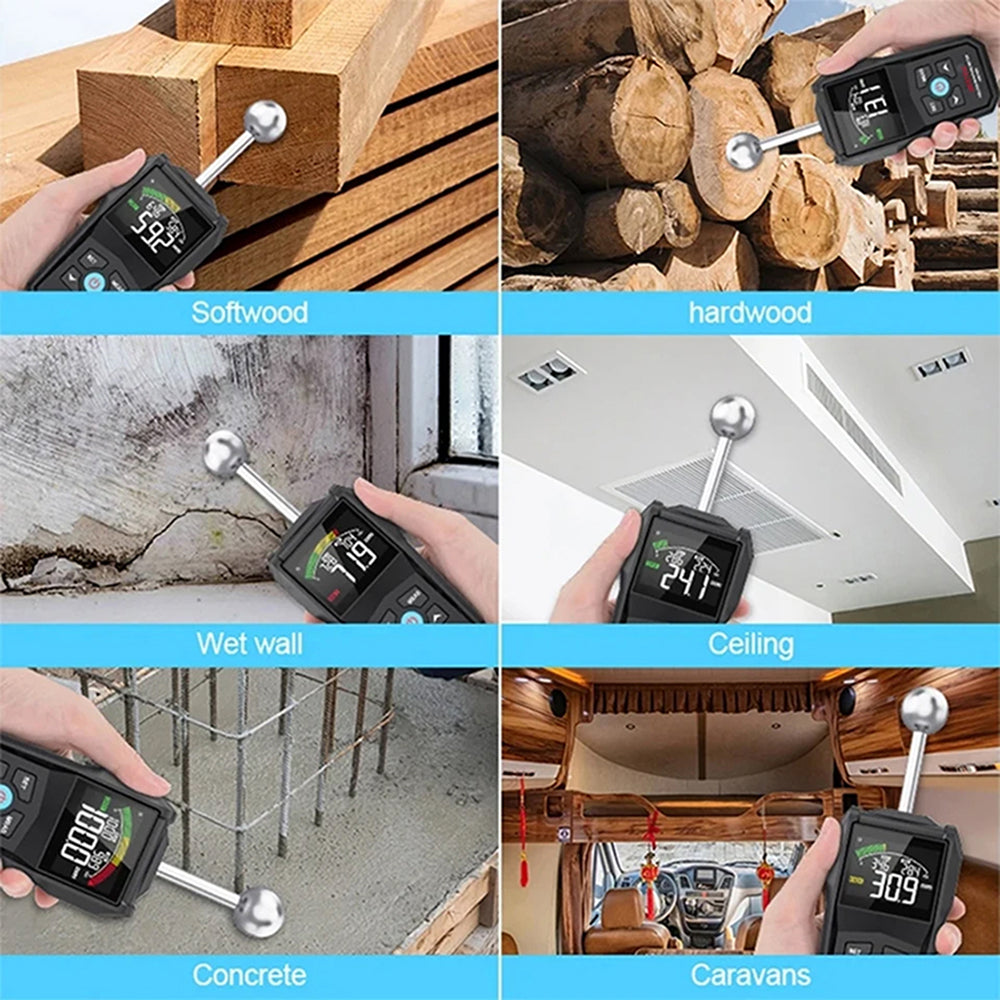 MoisiKox Moisture Meter Non-Destructive 20-40mm Spherical Probe Tester
