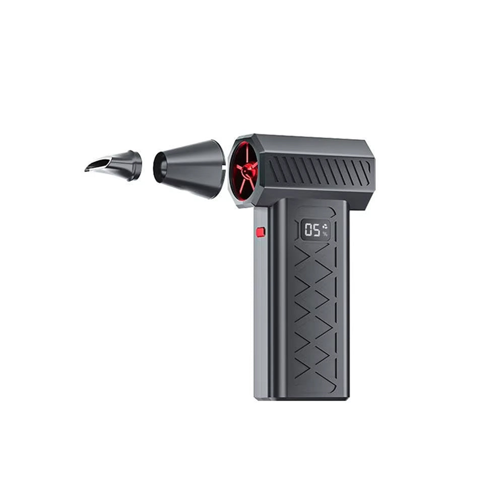 NaxBlix Cordless Car Snow Blower 130,000 RPM Turbo Fan with 6000mAh Battery, Vacuum Mode and Window Breaker