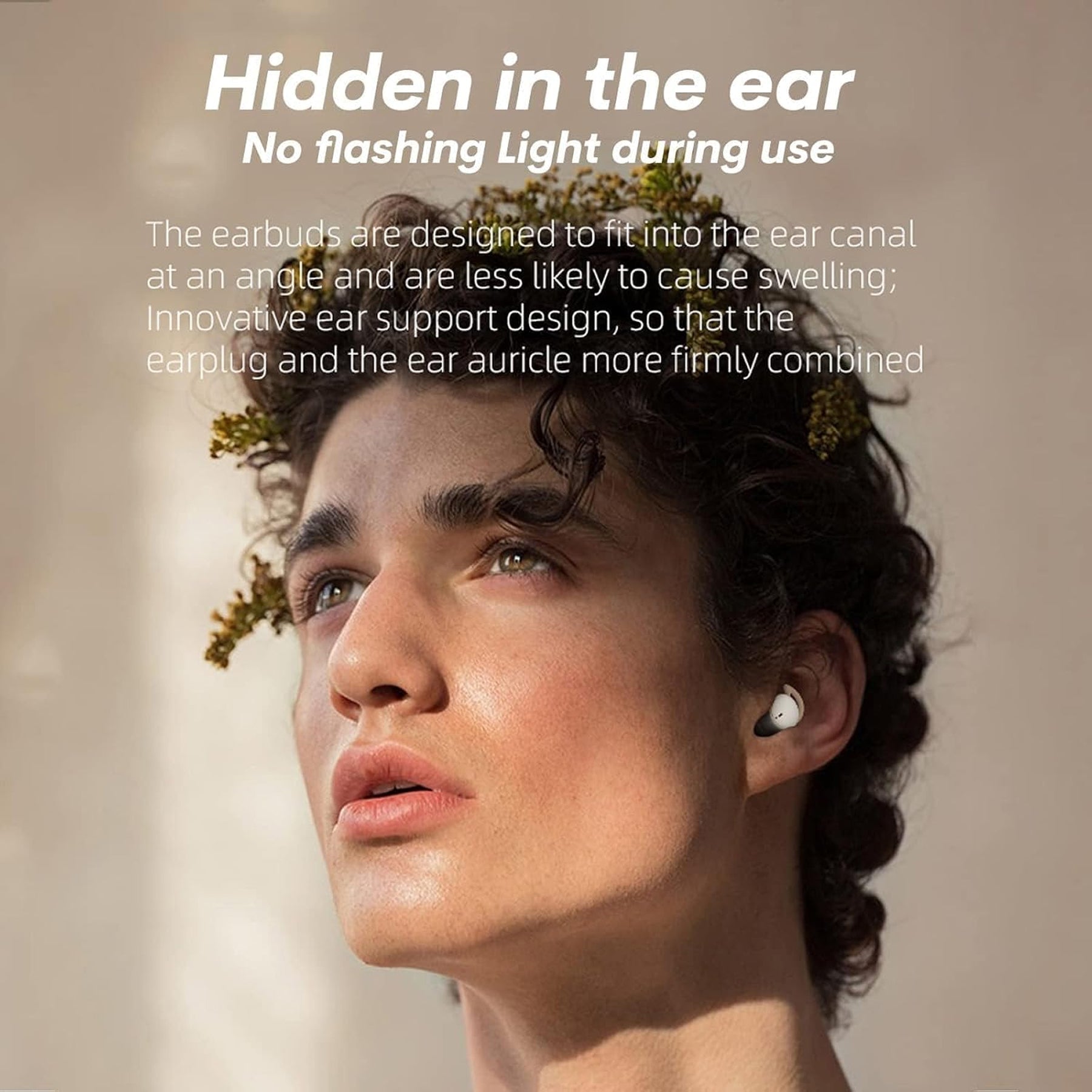SomnusPil V3 Sleep Earbuds, 2.3g Ultra-Lightweight Bluetooth 5.3 Sleeping Headphones