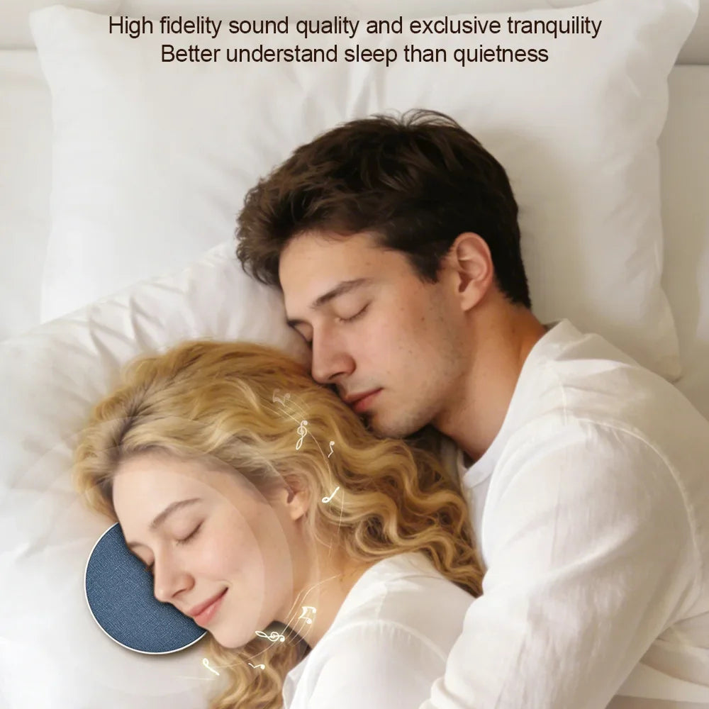 SpikMek Bluetooth 5.4 Under-Pillow Speaker with 360° Surround Sound, HiFi Stereo and 12-Hour Battery Life