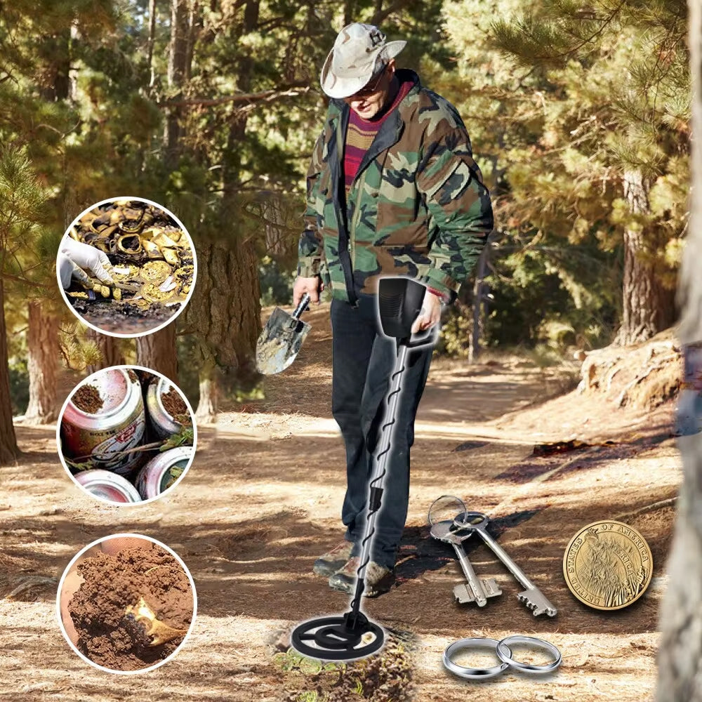 TreziPal Metal Detector for Adults & Kids, Waterproof 8.5