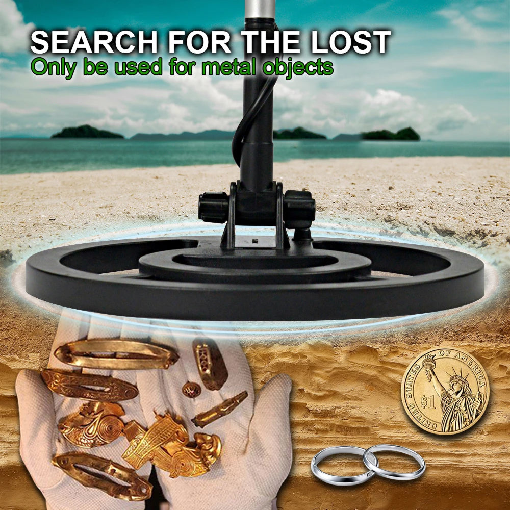 TreziPal Metal Detector for Adults & Kids, Waterproof 8.5