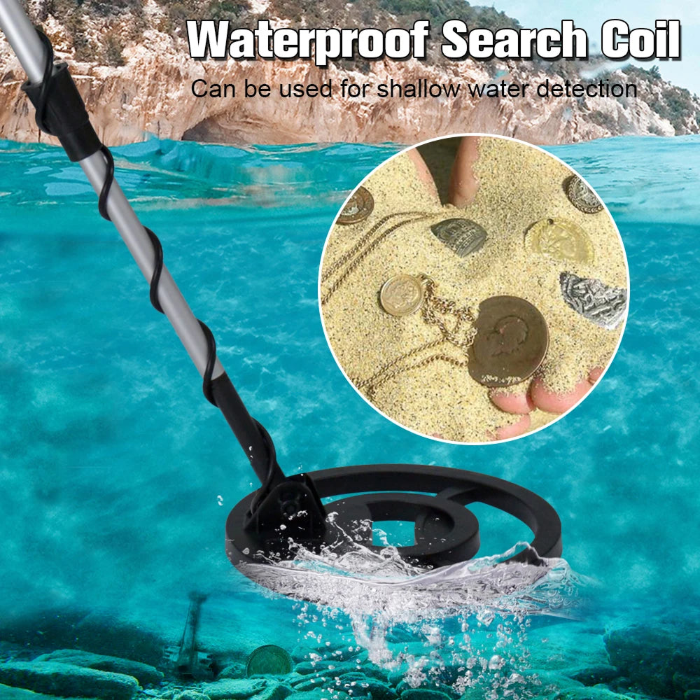 TreziPal Metal Detector for Adults & Kids, Waterproof 8.5
