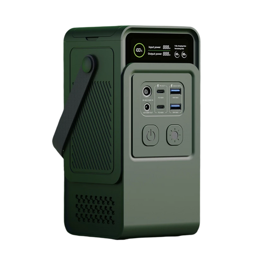 ZingBoxi Portable Power Station 140W USB-C PD Fast Charging with Pop-Up LED Lantern