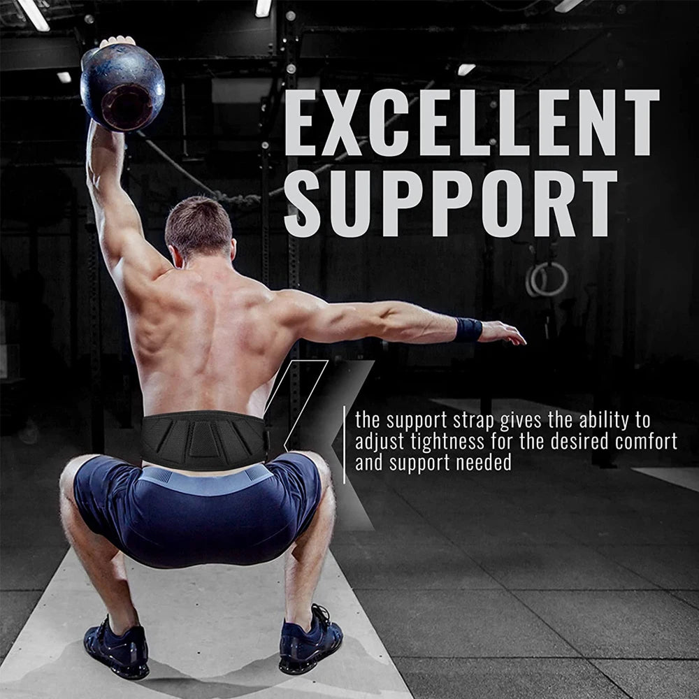 WetixBima Weight Lifting Belt Lightweight Breathable Mesh with Heavy-Duty Buckle for Squats and Deadlifts