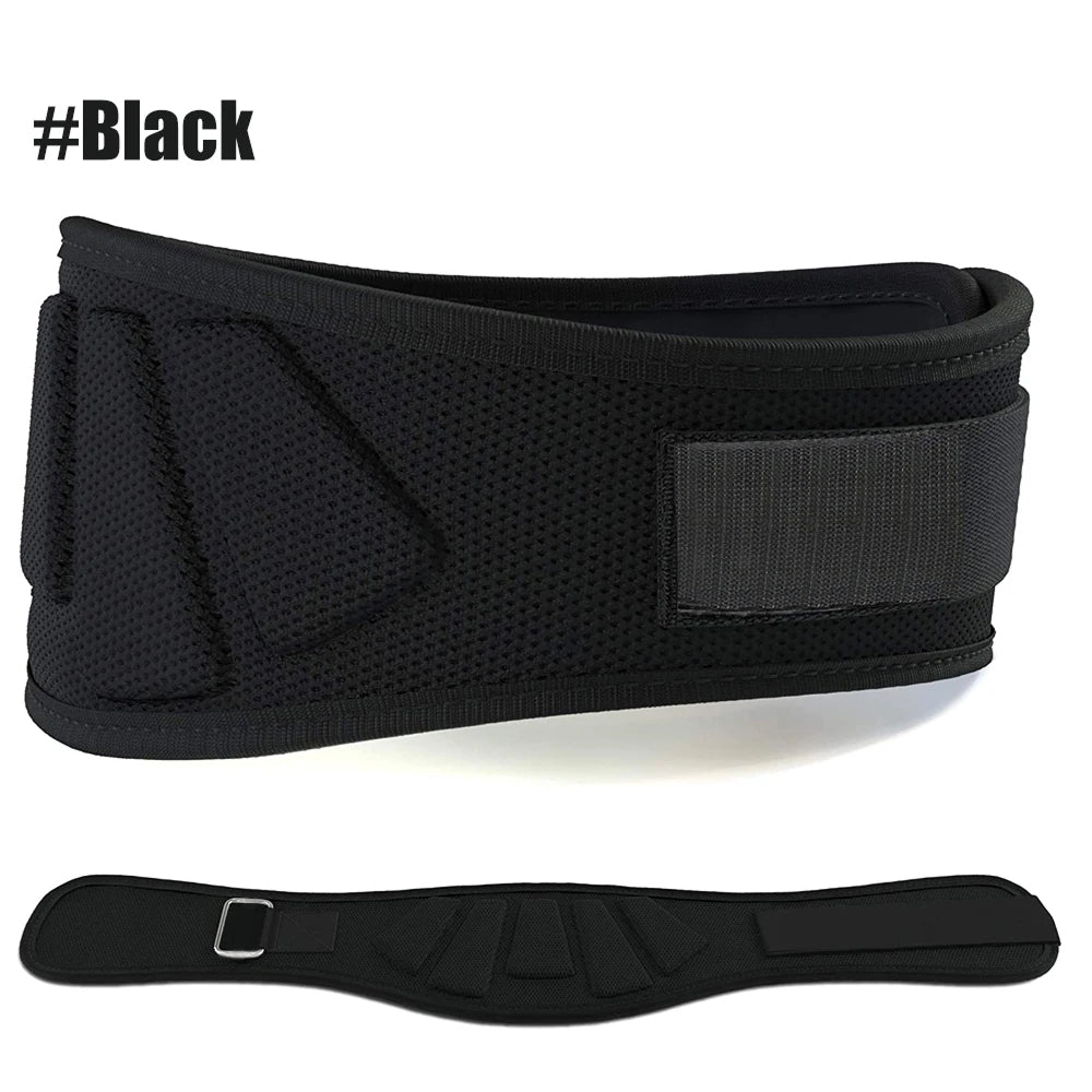 WetixBima Weight Lifting Belt Lightweight Breathable Mesh with Heavy-Duty Buckle for Squats and Deadlifts